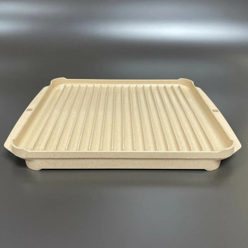 Vintage Littonware Microwave & Conventional‎ Oven Tray Reversible Bacon Roasting